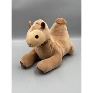 Snoozimals 20" Camel Plush Pillow Stuffed Animal Embroidered Eyes